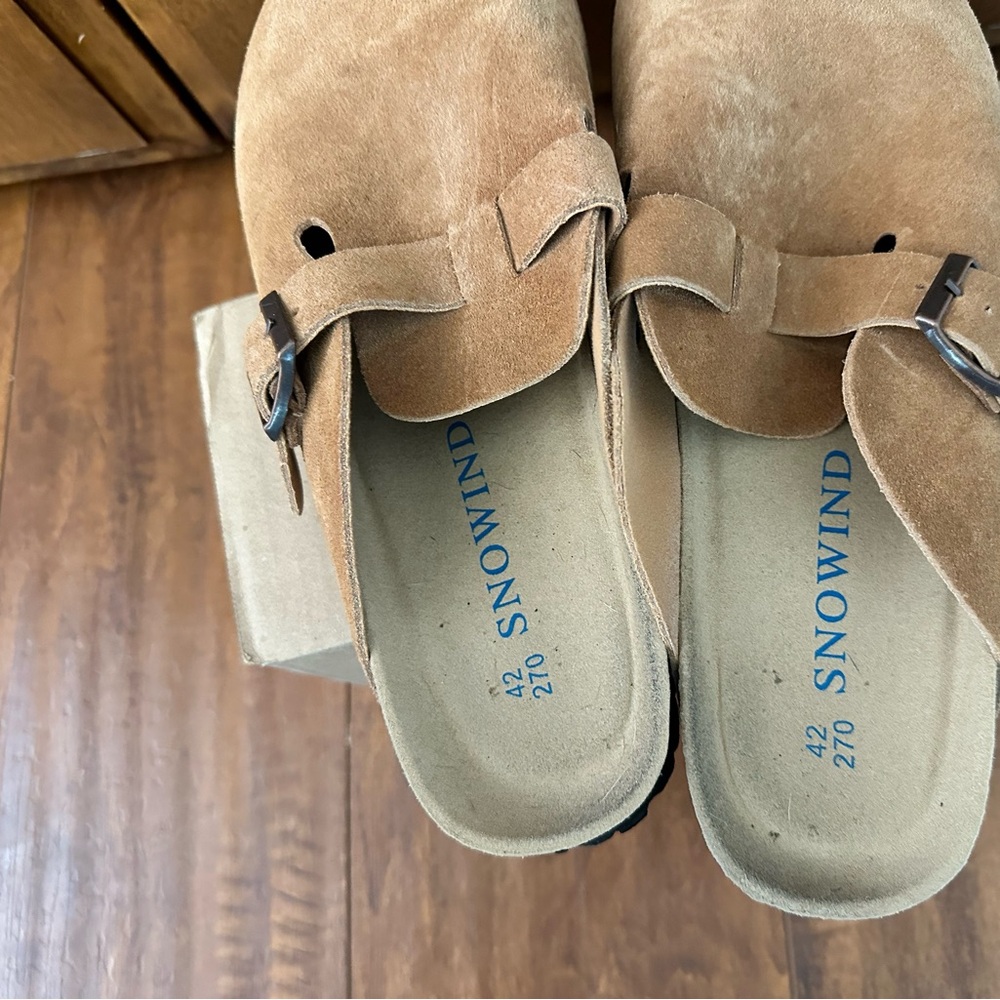 Snowind Soft Footbed, Clogs, Suede